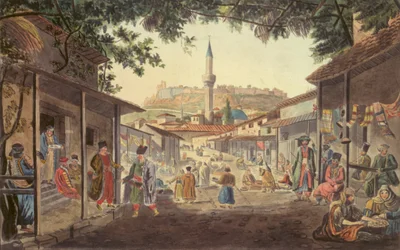 Le bazar à Athènes